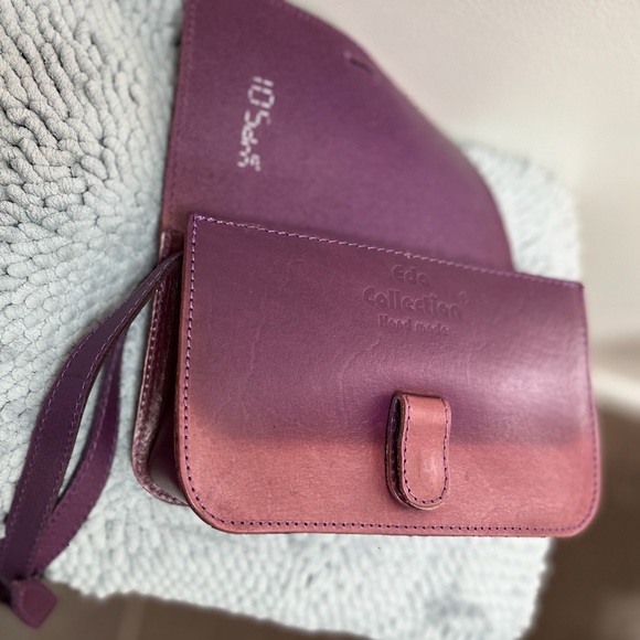 NWOT Edo Hand-Made Leather Crossbody - Picture 6 of 11